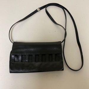 Leather crossbody bag